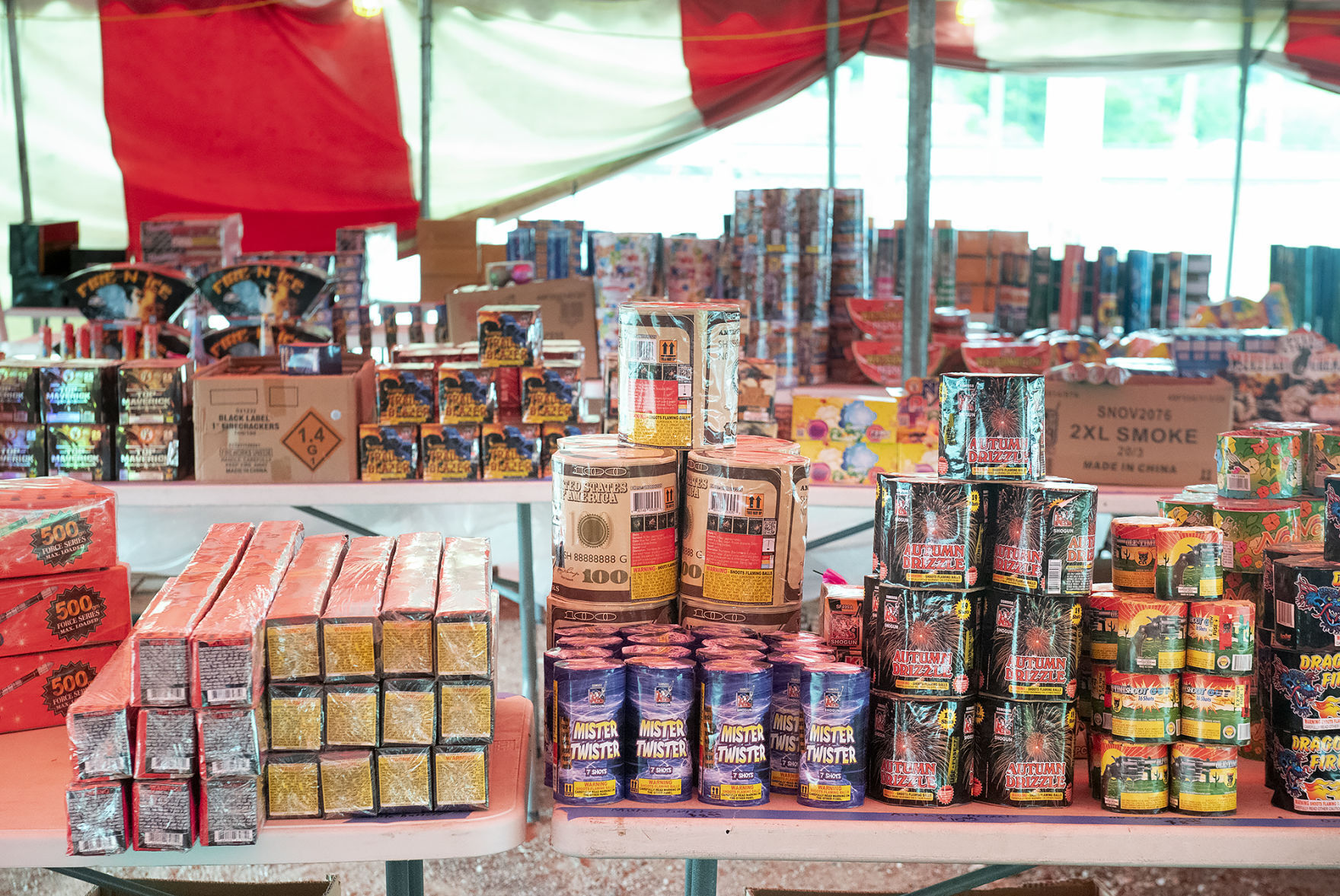 In effect: Firework sales